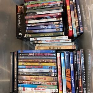 Each dvd 4$ or specials come with bulk pm let’s make a deal